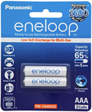 Panasonic Eneloop AAA 800mAh Rechargeable Battery 2 Pack